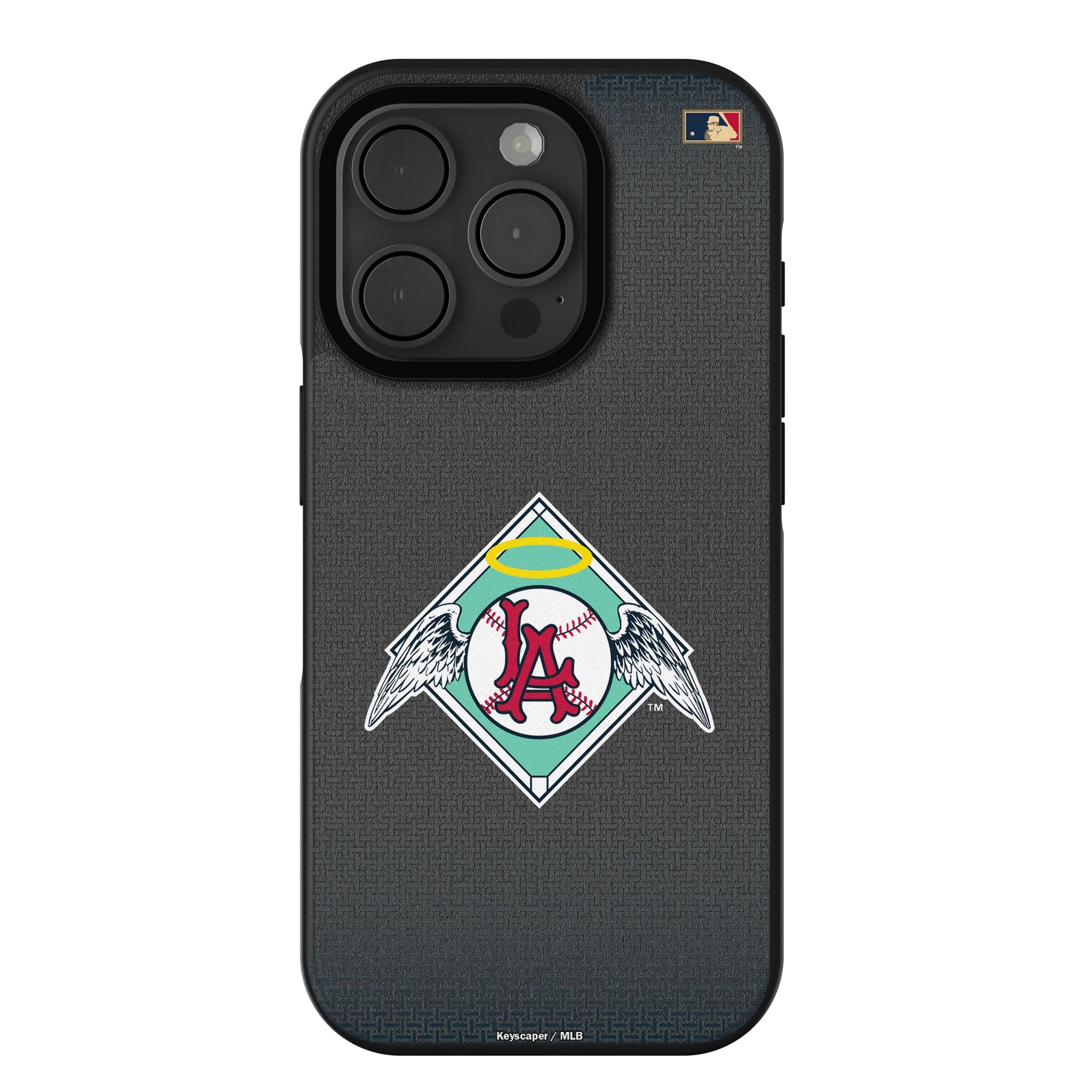 LA Angels 1961-1965 - Cooperstown Collection Linen Bump Phone Case - Sports Gifts, Sports Memorabilia, Sports Collectibles, Fan Shop