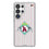 LA Angels 1961-1965 - Cooperstown Collection Pinstripe Clear Phone Case for Samsung Galaxy