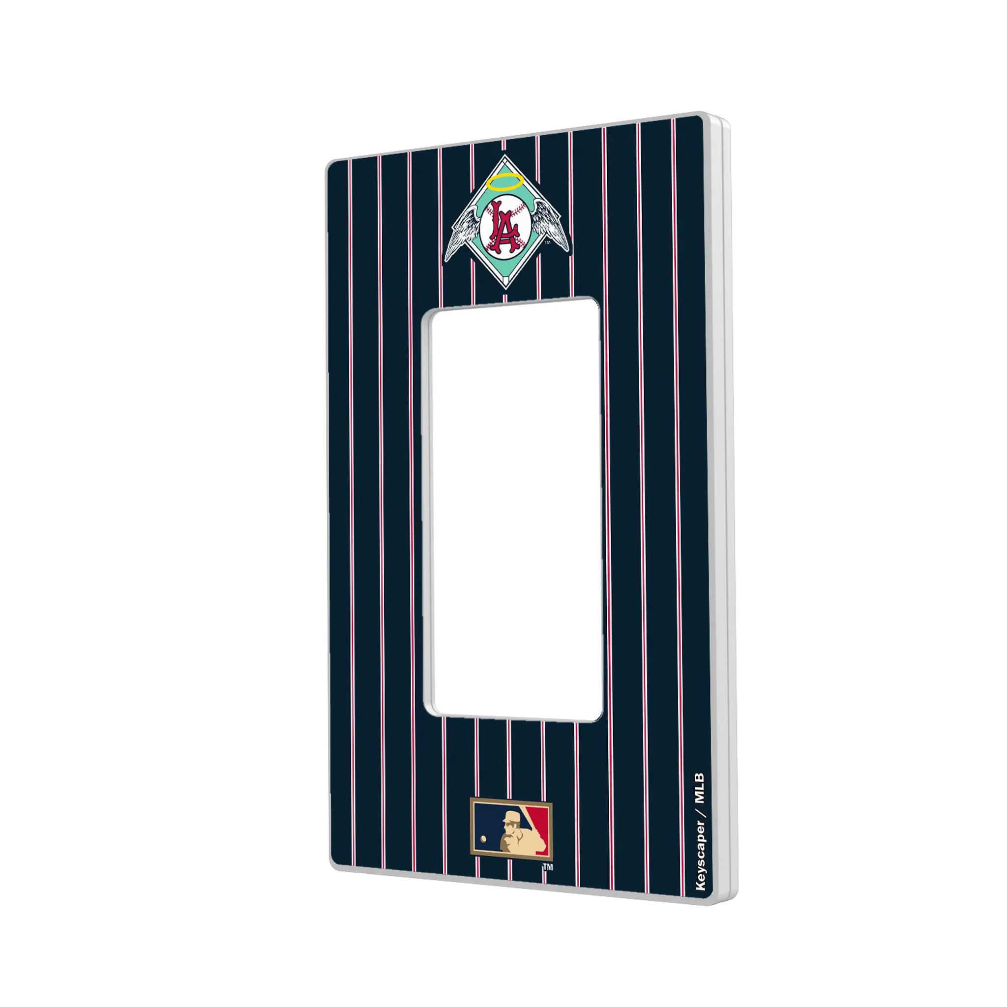LA Angels 1961-1965 - Cooperstown Collection Pinstripe Hidden-Screw Light Switch Plate