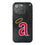 LA Angels 1971 - Cooperstown Collection Linen Bling Phone Case for Apple iPhone