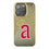 LA Angels 1971 - Cooperstown Collection Linen Bling Phone Case for Apple iPhone