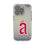 LA Angels 1971 - Cooperstown Collection Linen Clear Phone Case for Apple iPhone