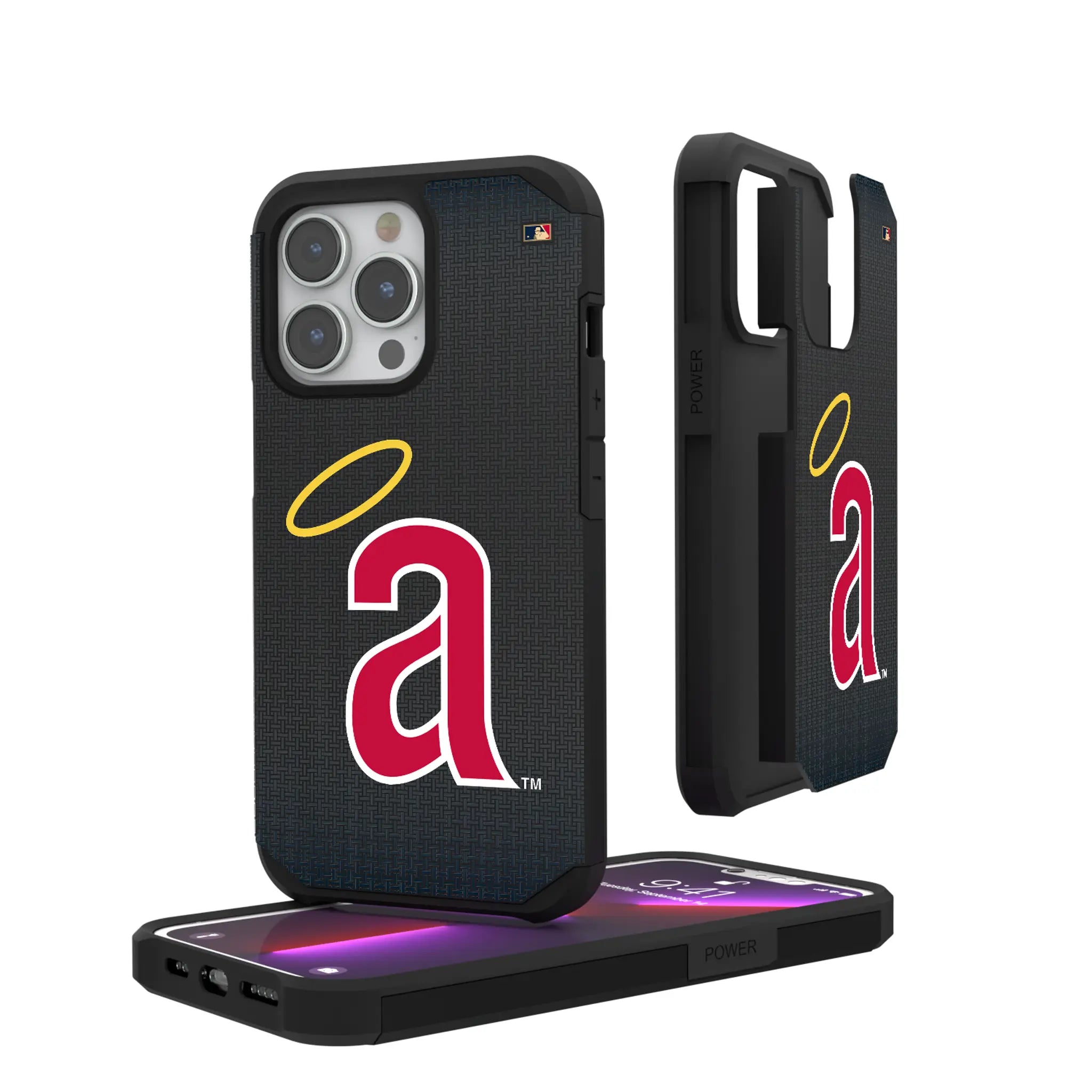 LA Angels 1971 - Cooperstown Collection Linen Rugged Phone Case
