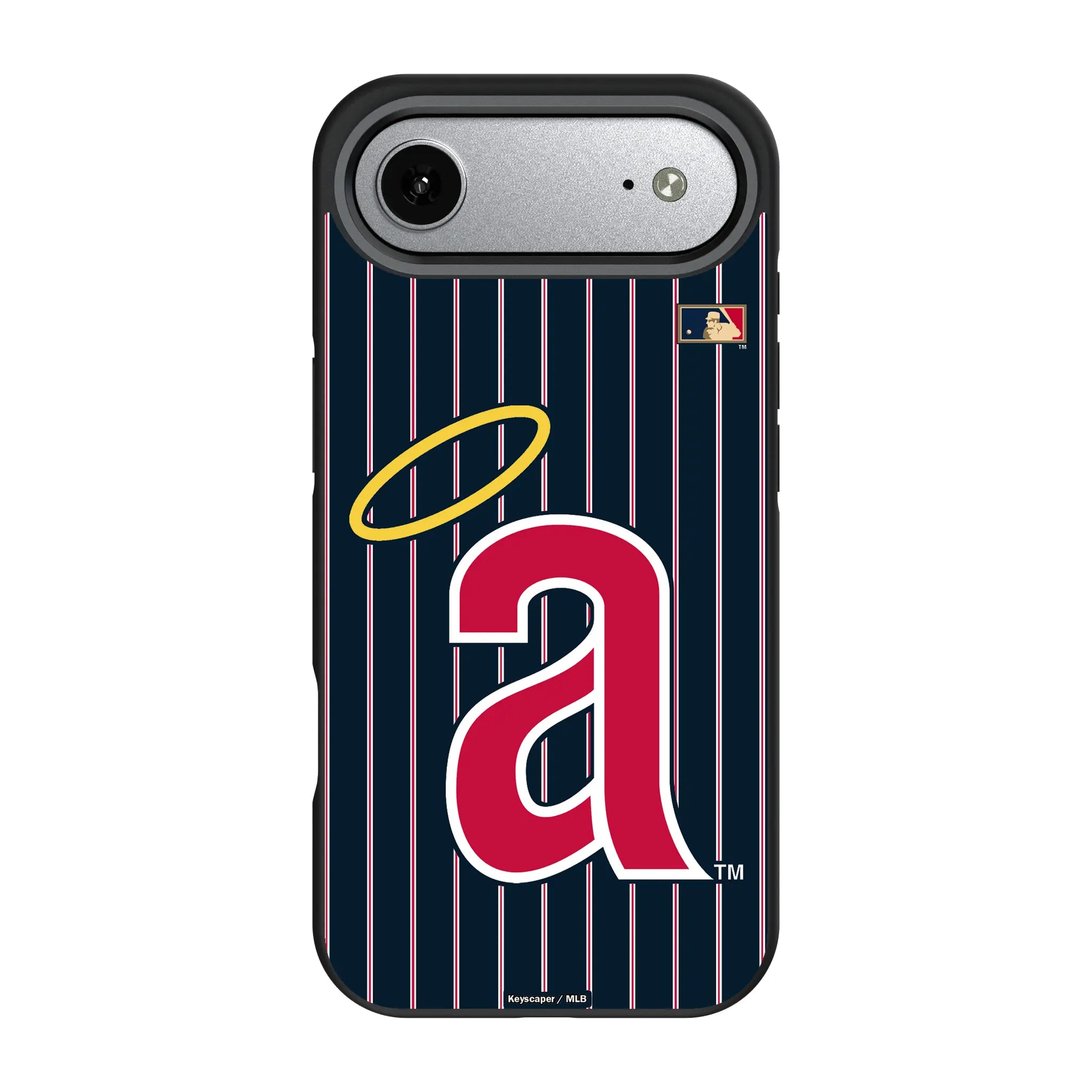 LA Angels 1971 - Cooperstown Collection Pinstripe Bump Phone Case