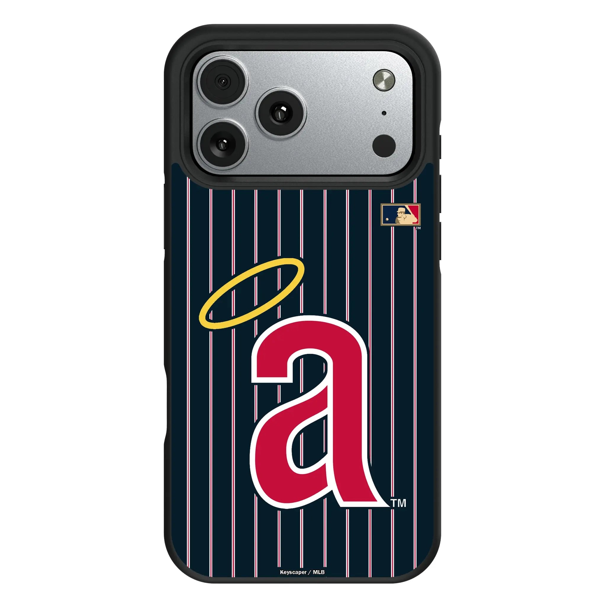 LA Angels 1971 - Cooperstown Collection Pinstripe Bump Phone Case