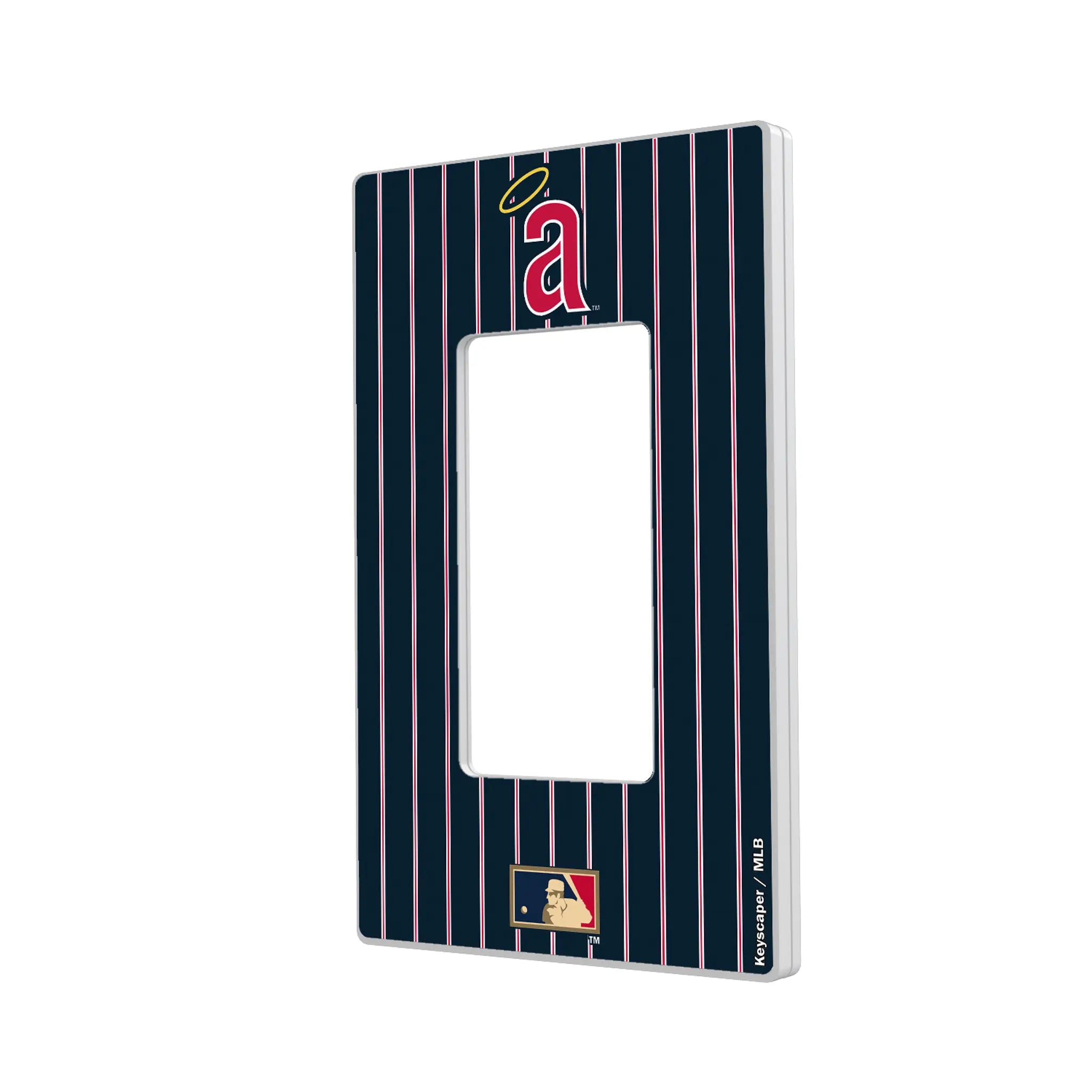LA Angels 1971 - Cooperstown Collection Pinstripe Hidden-Screw Light Switch Plate