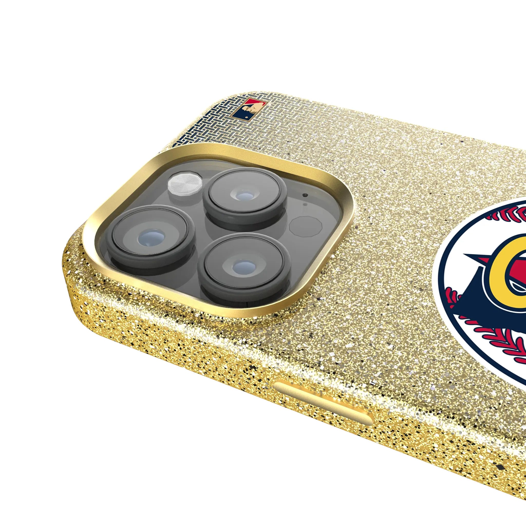 LA Angels 1986-1992 - Cooperstown Collection Linen Bling Phone Case for Apple iPhone