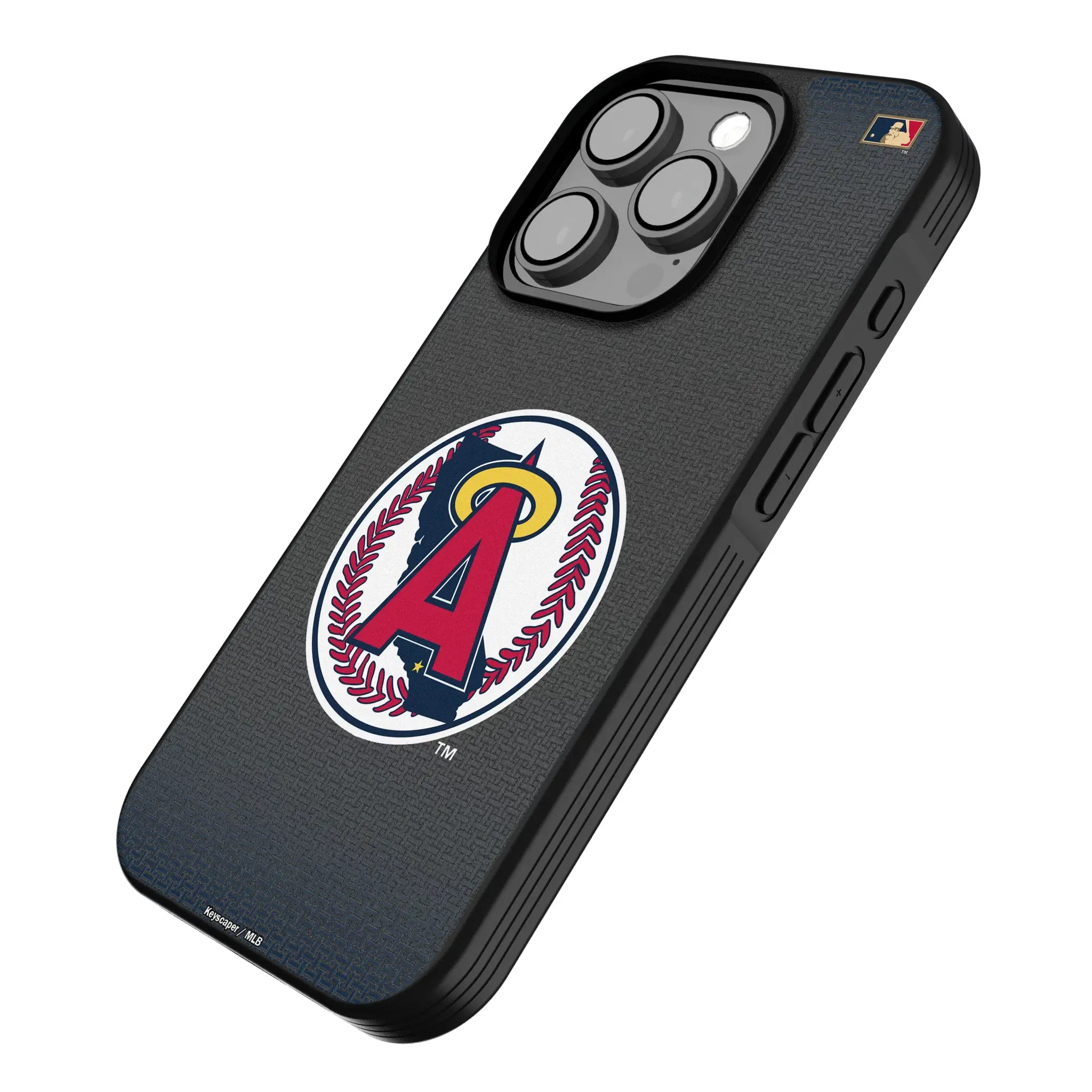 LA Angels 1986-1992 - Cooperstown Collection Linen Bump Phone Case