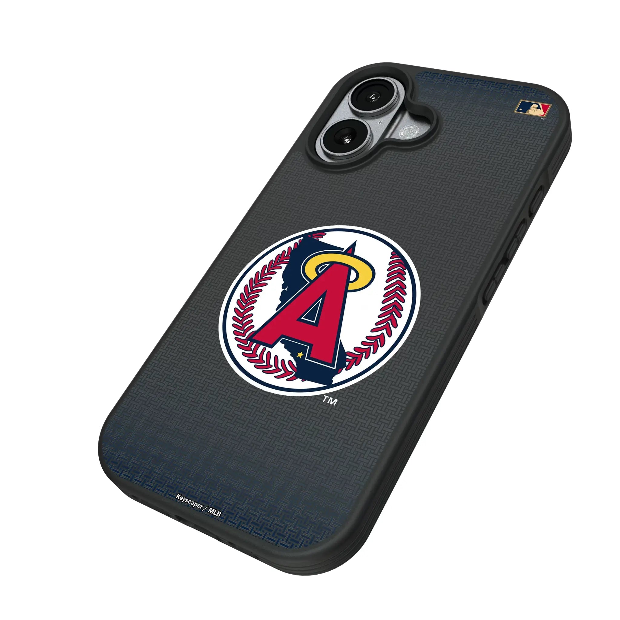 LA Angels 1986-1992 - Cooperstown Collection Linen Bump Phone Case
