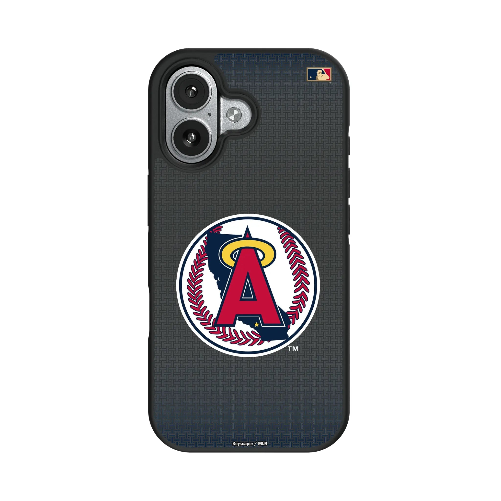 LA Angels 1986-1992 - Cooperstown Collection Linen Bump Phone Case
