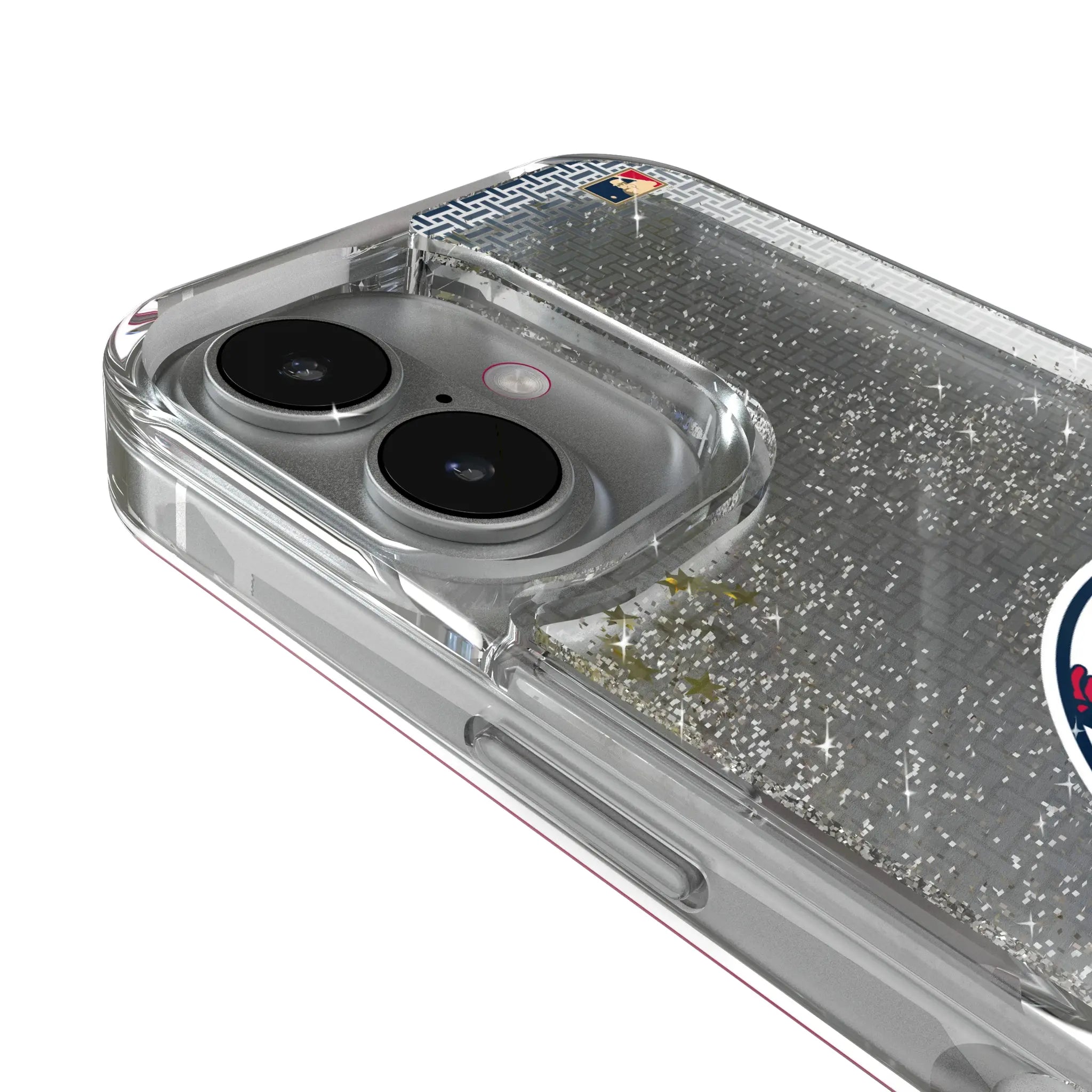 LA Angels 1986-1992 - Cooperstown Collection Linen Glitter Phone Case