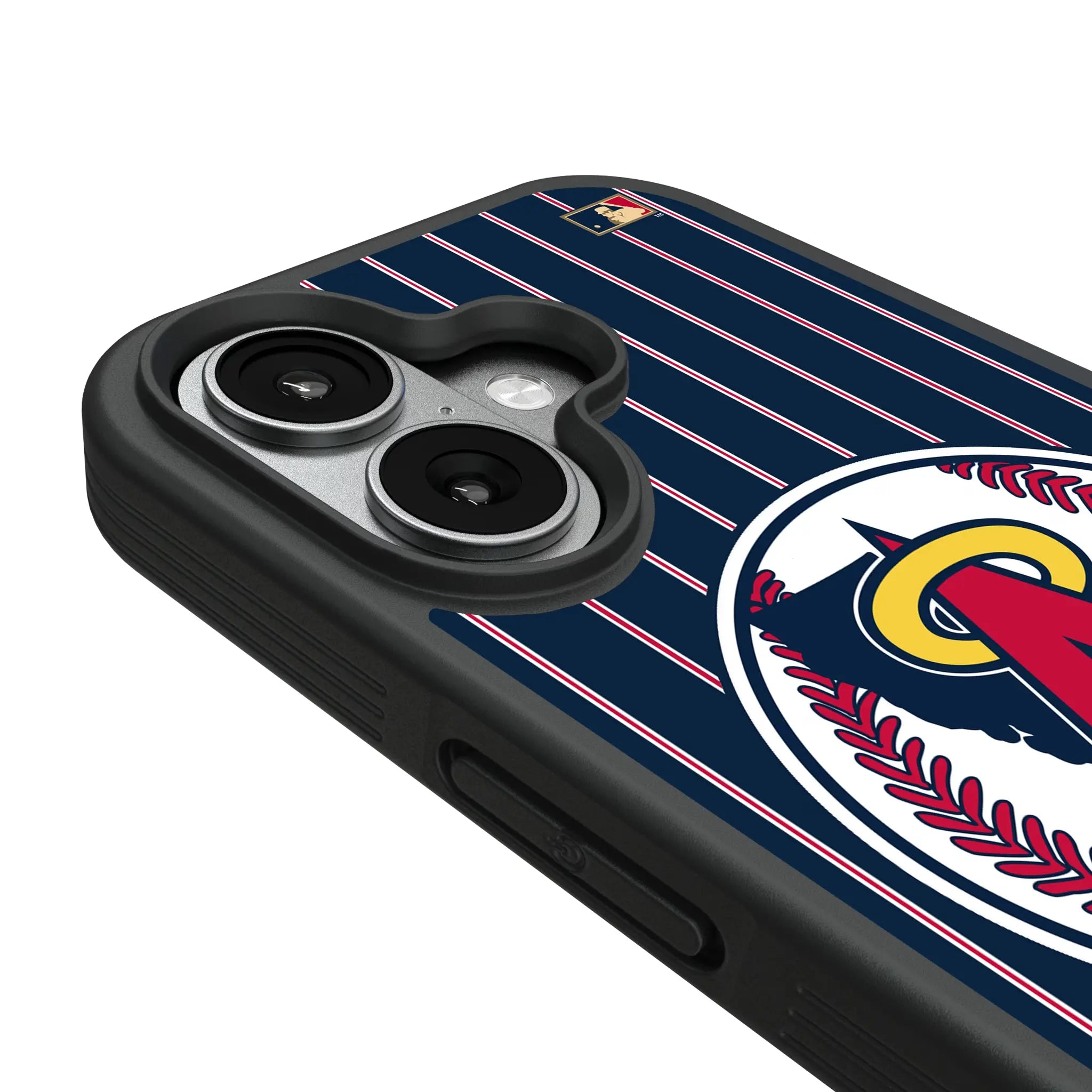 LA Angels 1986-1992 - Cooperstown Collection Pinstripe Bump Phone Case