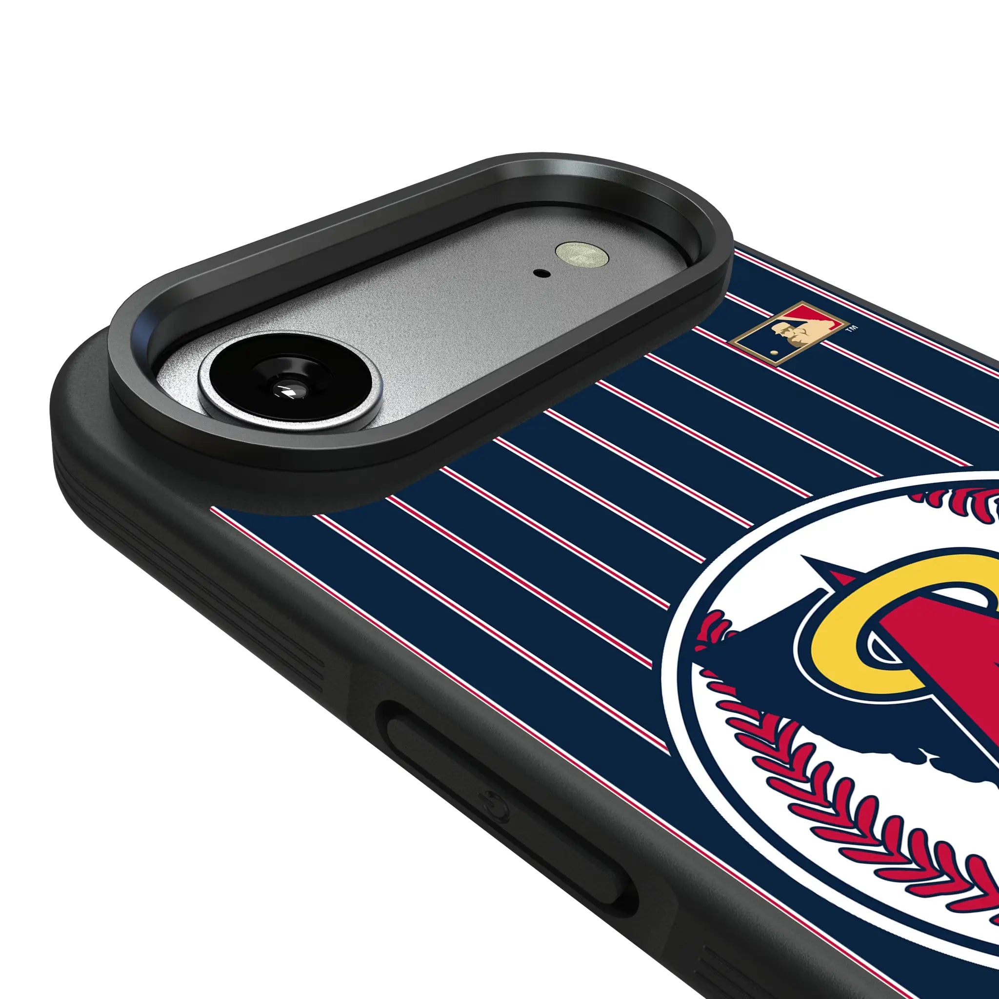 LA Angels 1986-1992 - Cooperstown Collection Pinstripe Bump Phone Case