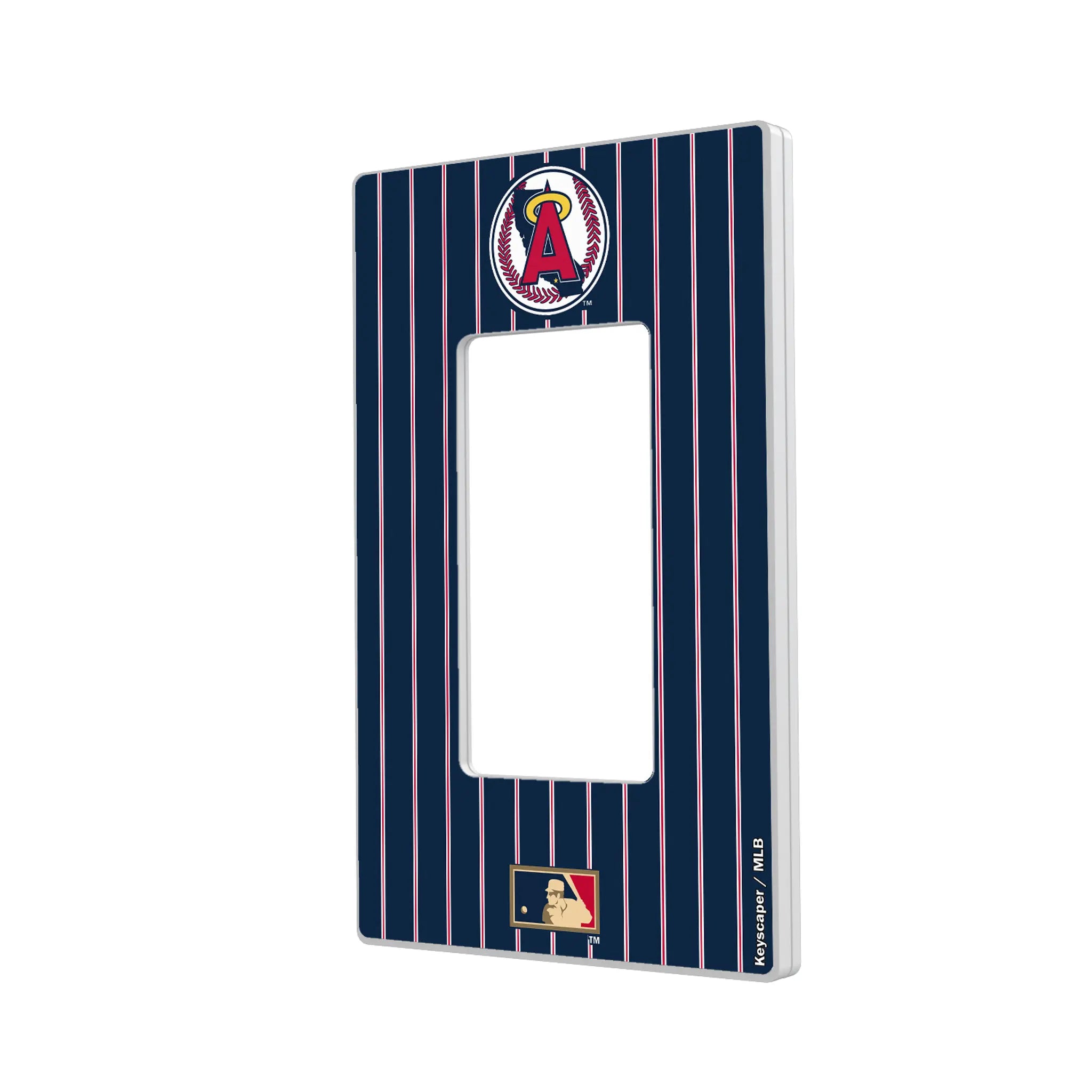 LA Angels 1986-1992 - Cooperstown Collection Pinstripe Hidden-Screw Light Switch Plate