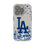 LA Dodgers Confetti Clear Phone Case for Apple iPhone