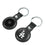 LA Dodgers Insignia Black Airtag Holder 2-Pack