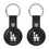 LA Dodgers Insignia Black Airtag Holder 2-Pack