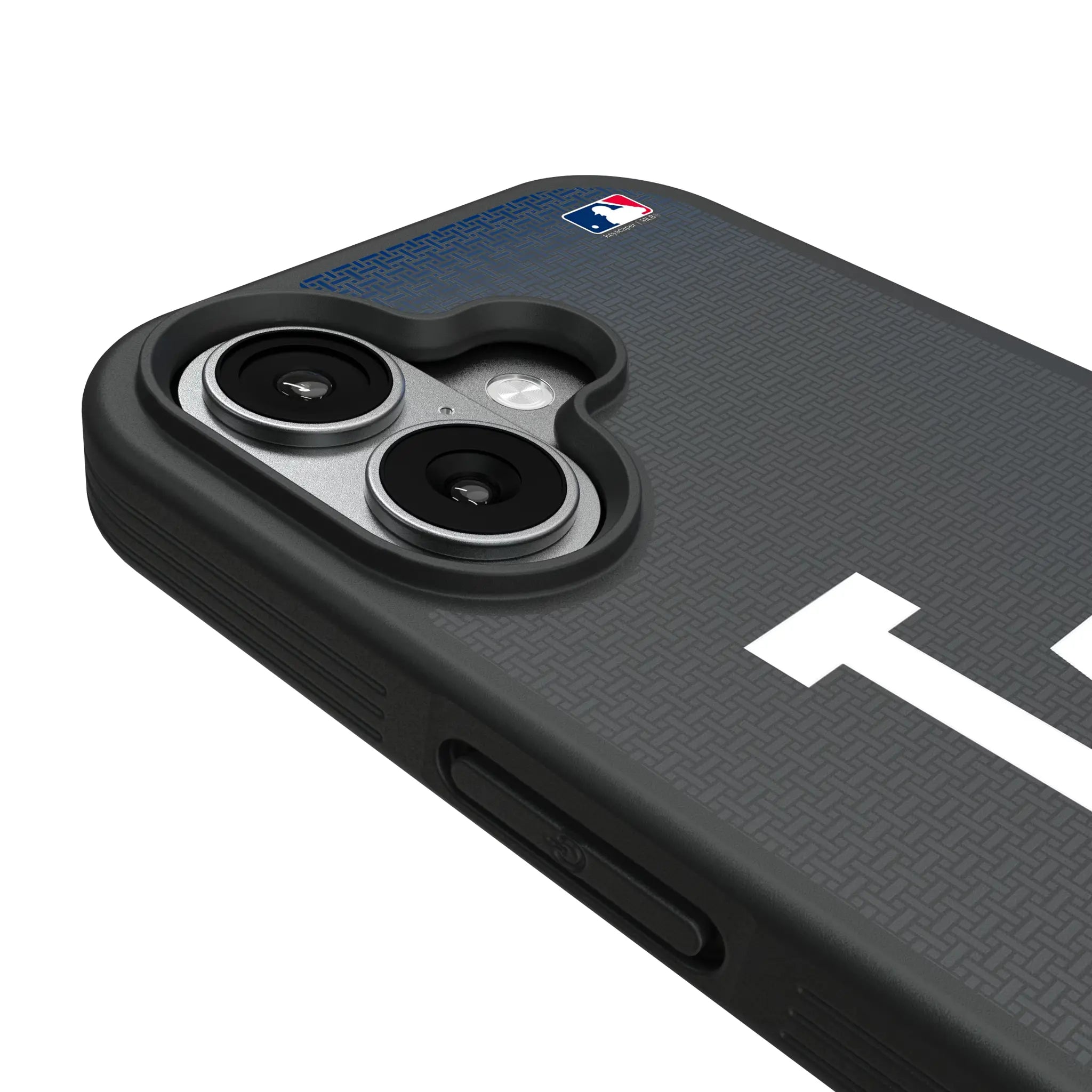 LA Dodgers Linen Bump Phone Case for Apple iPhone