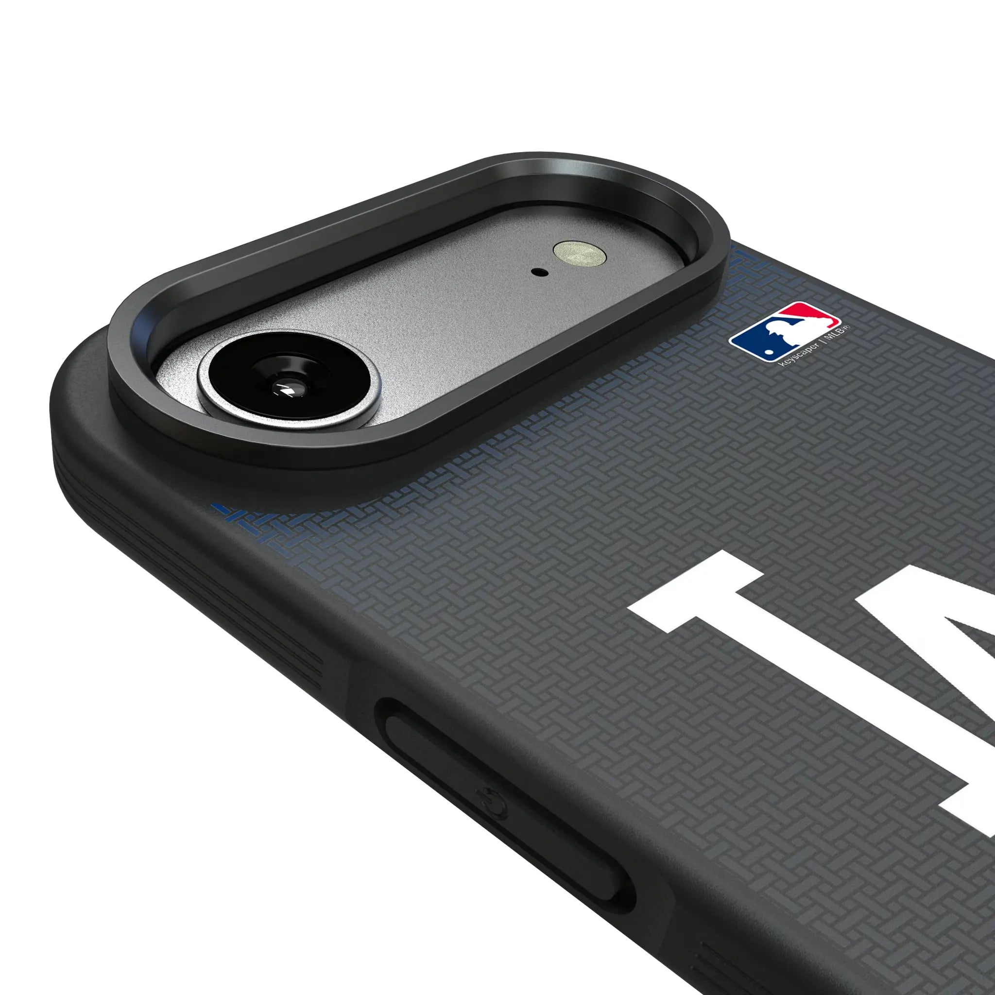 LA Dodgers Linen Bump Phone Case for Apple iPhone