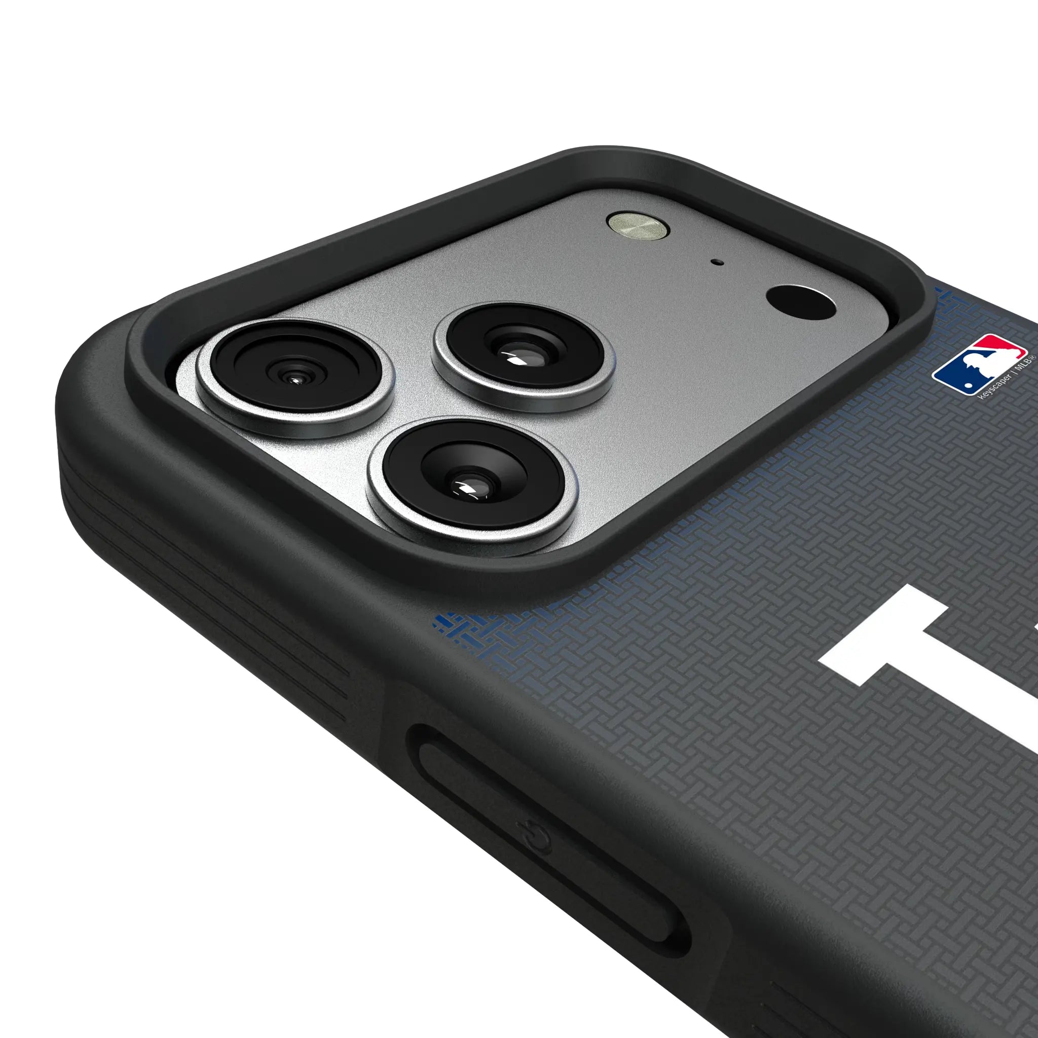 LA Dodgers Linen Bump Phone Case for Apple iPhone