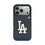 LA Dodgers Linen Bump Phone Case for Apple iPhone
