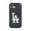 LA Dodgers Linen Bump Phone Case for Apple iPhone
