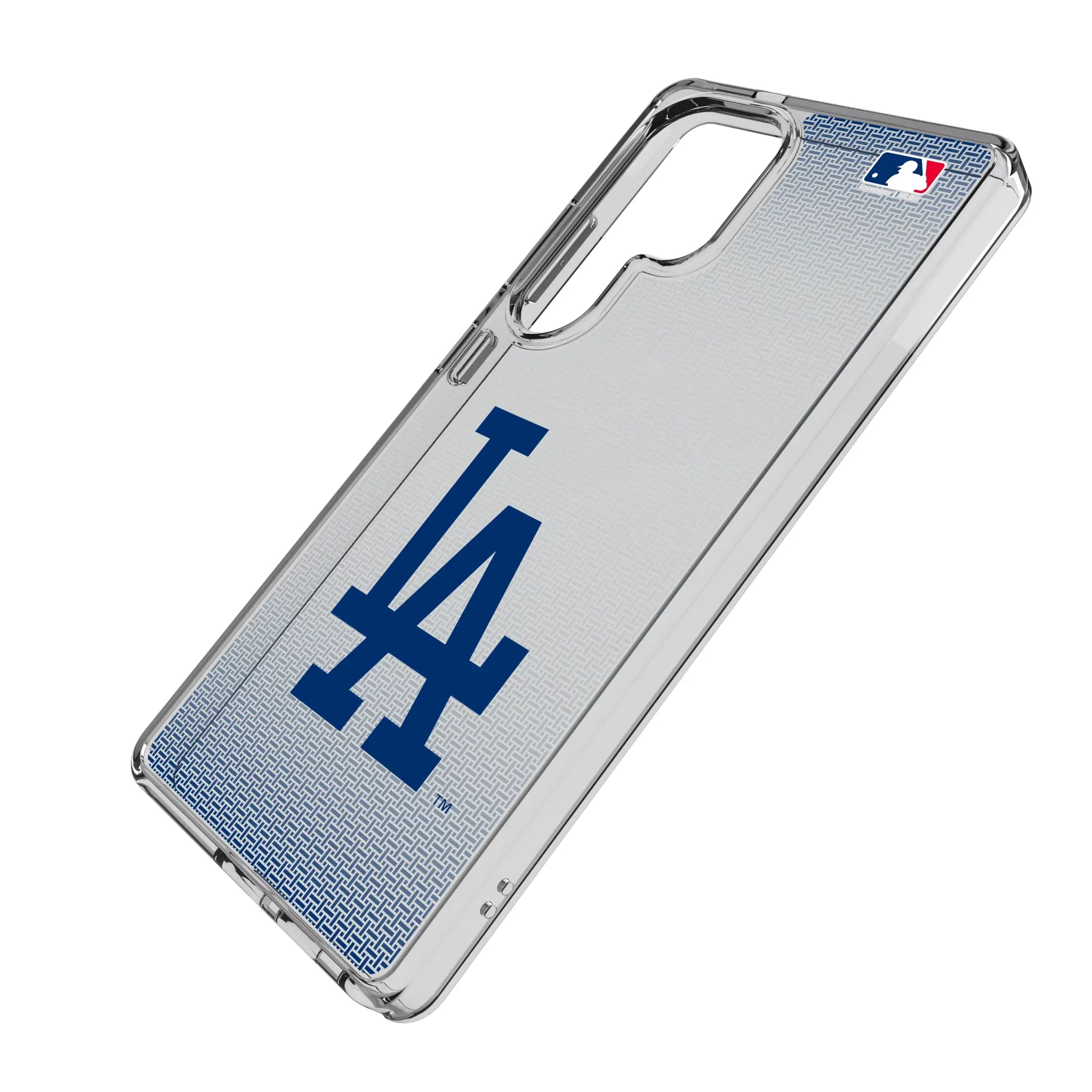 LA Dodgers Linen Clear Phone Case for Samsung Galaxy