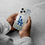 LA Dodgers Linen Glitter Phone Case for Apple iPhone