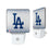 LA Dodgers Linen Night Light 2-Pack