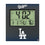 LA Dodgers Linen Wall Clock