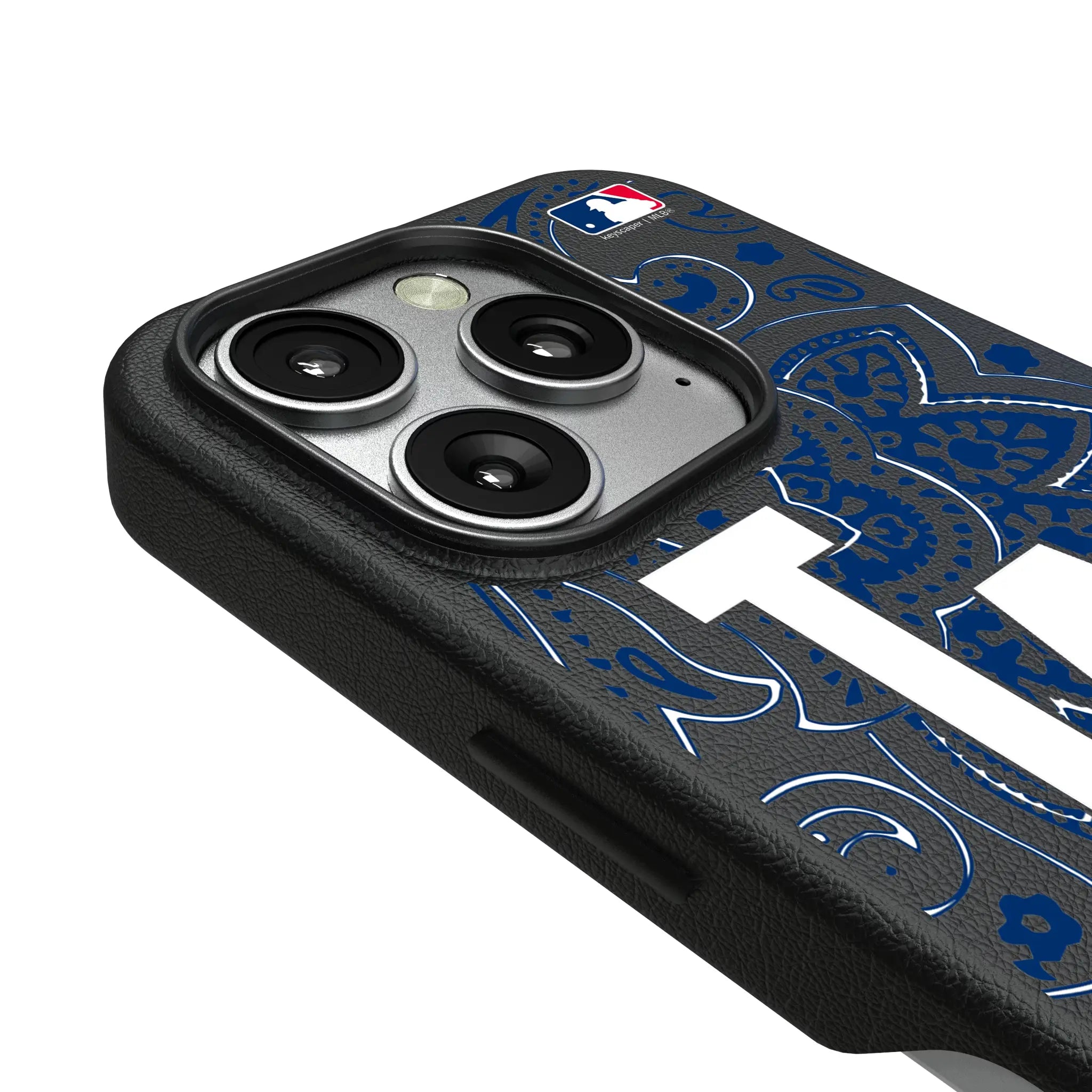 LA Dodgers Paisley MagSafe Compatible Phone Case for Apple iPhone