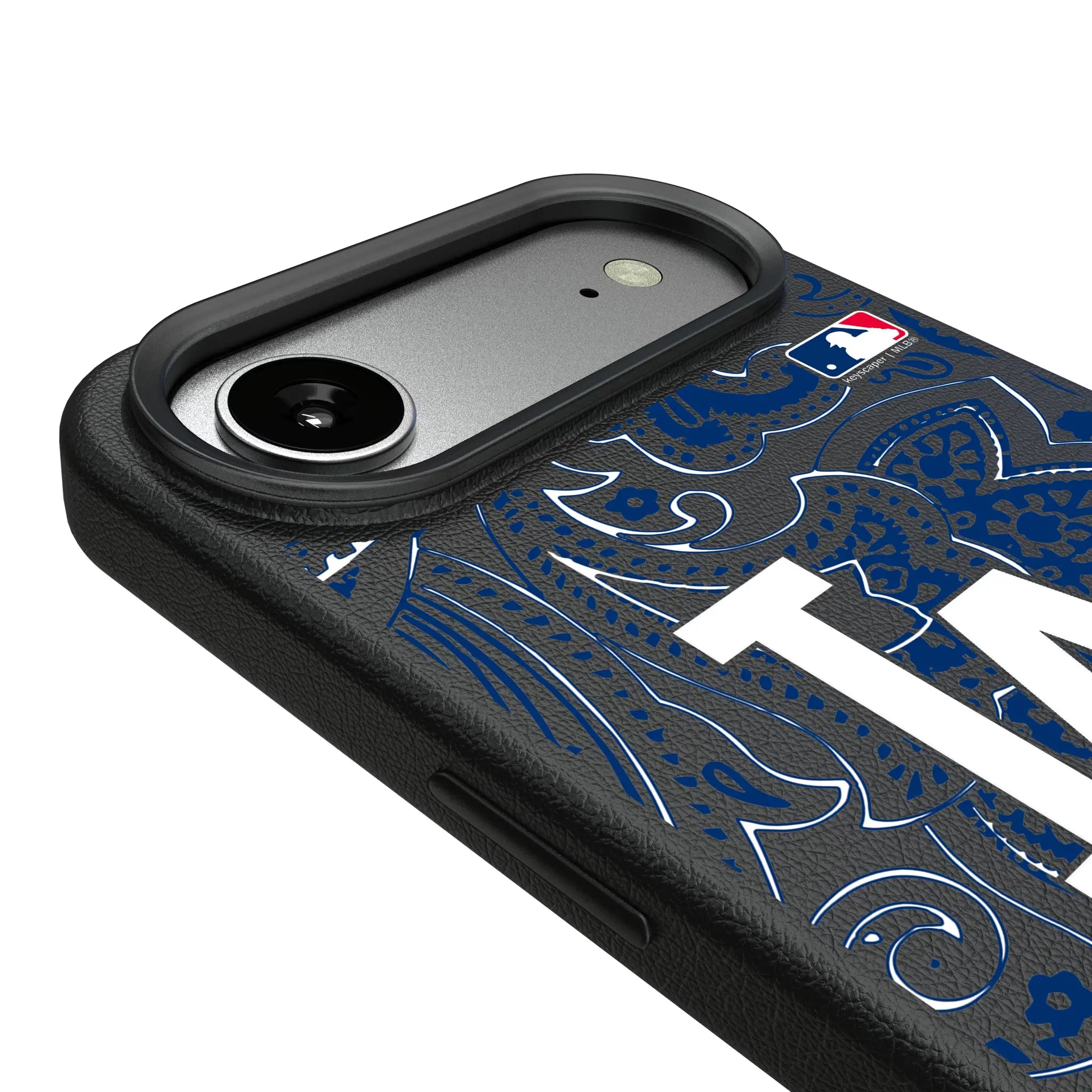 LA Dodgers Paisley MagSafe Compatible Phone Case for Apple iPhone