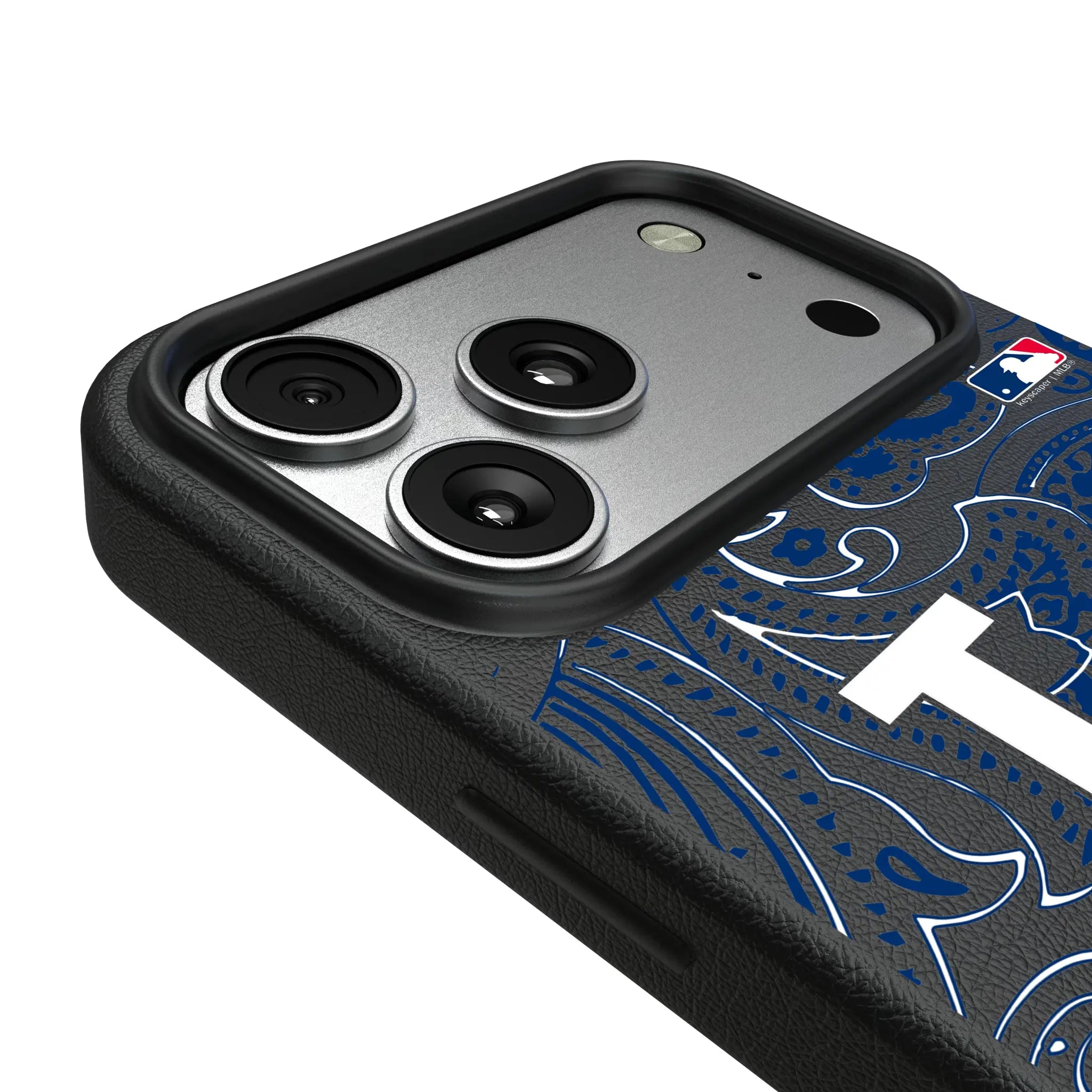 LA Dodgers Paisley MagSafe Compatible Phone Case for Apple iPhone