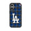 LA Dodgers Plaid MagSafe Compatible Phone Case for Apple iPhone