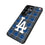 LA Dodgers Plaid MagSafe Compatible Phone Case for Samsung Galaxy