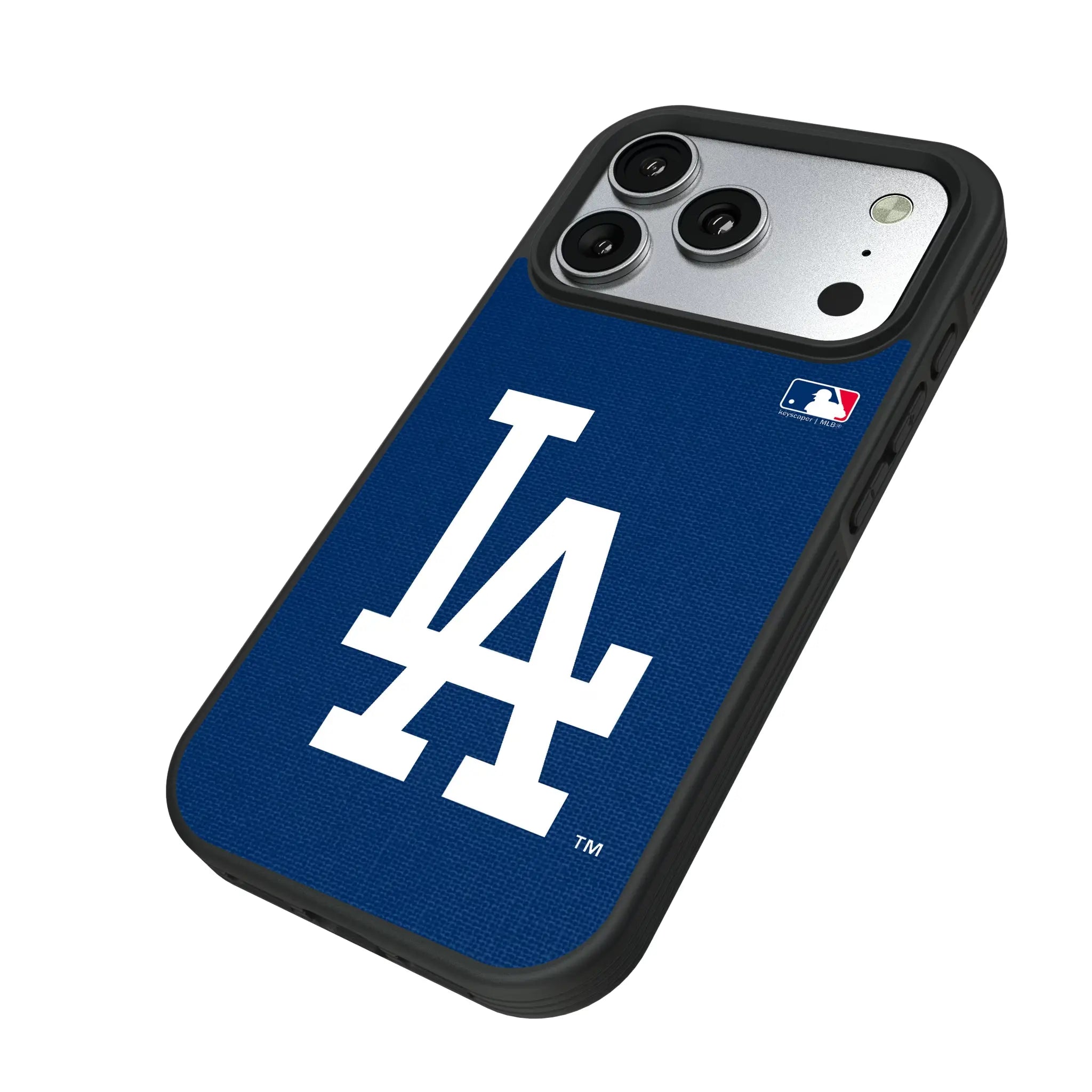 LA Dodgers Solid Bump Phone Case for Apple iPhone