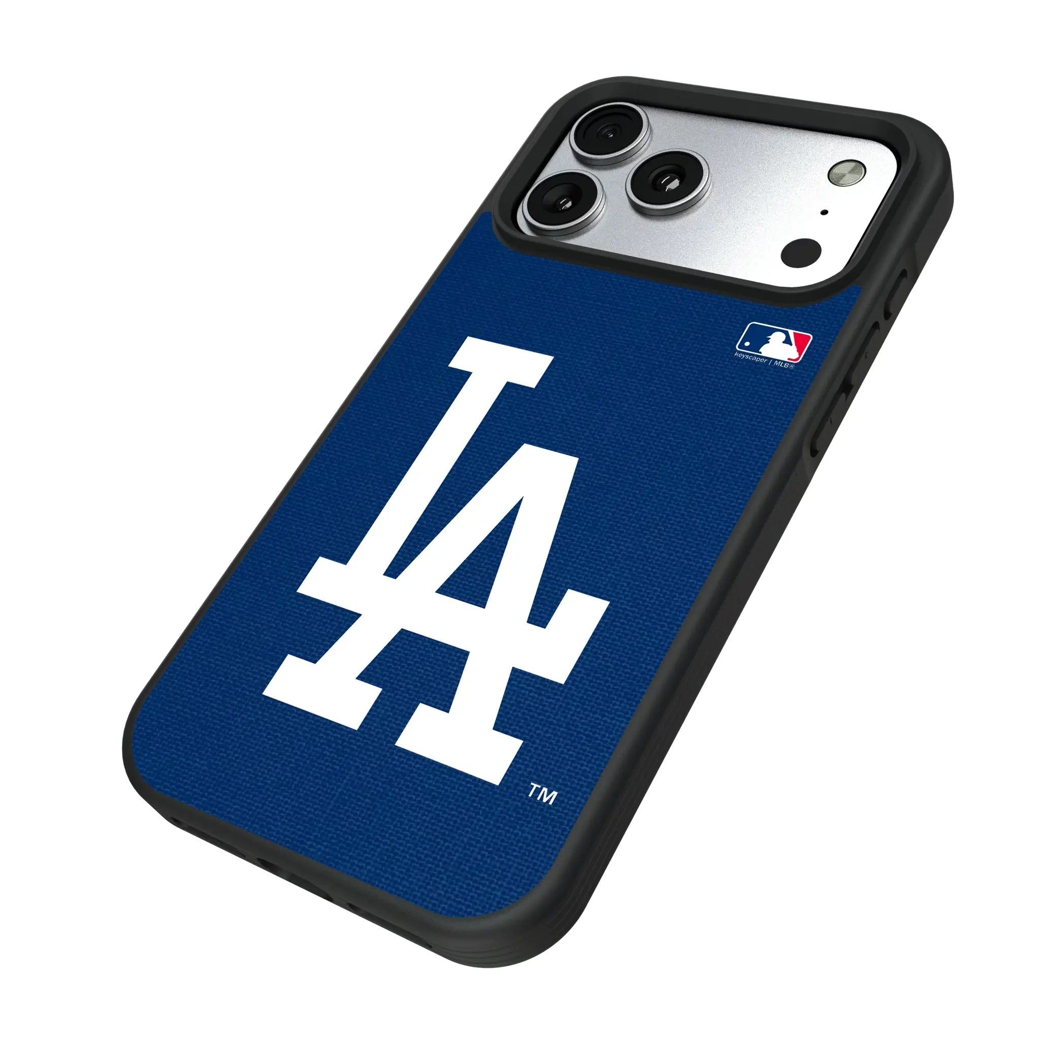 LA Dodgers Solid Bump Phone Case for Apple iPhone