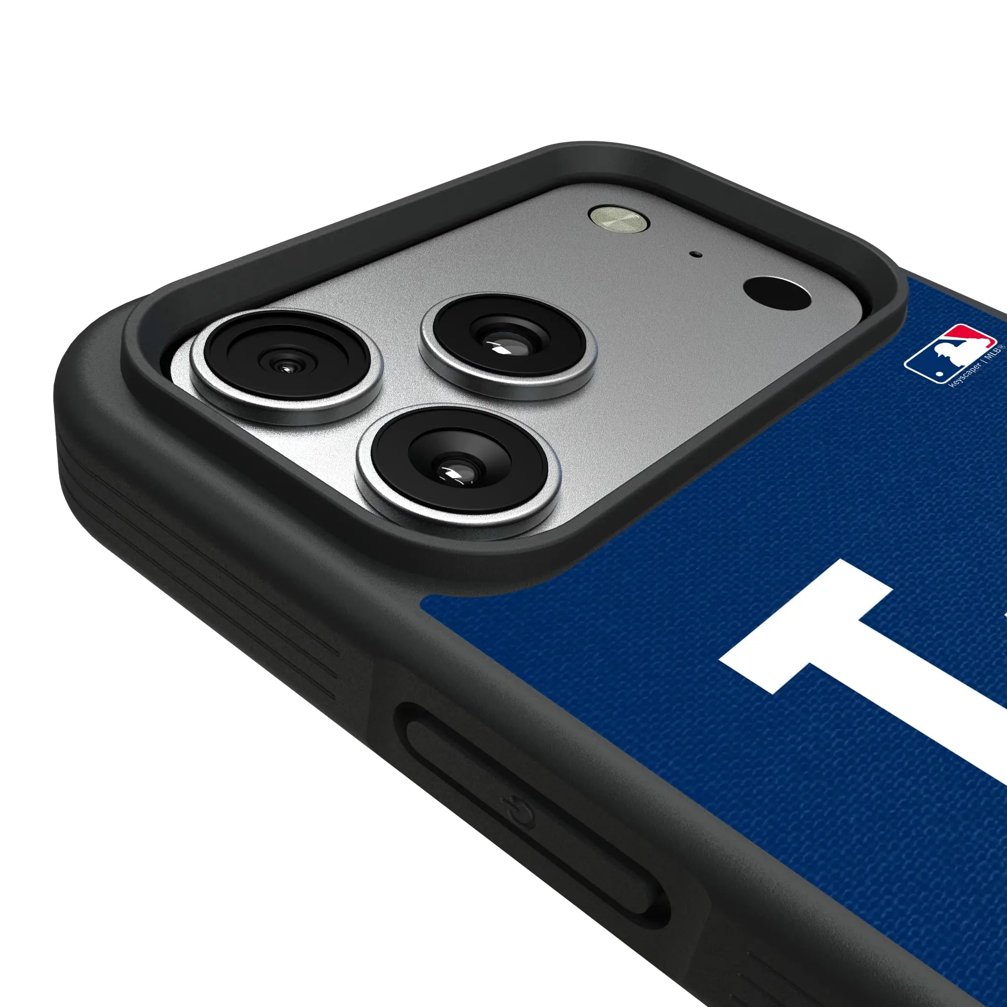 LA Dodgers Solid Bump Phone Case for Apple iPhone