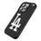 LA Dodgers Text Backdrop Bump Phone Case for Apple iPhone