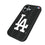 LA Dodgers Text Backdrop Bump Phone Case for Apple iPhone