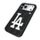 LA Dodgers Text Backdrop Bump Phone Case for Apple iPhone