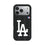 LA Dodgers Text Backdrop Bump Phone Case for Apple iPhone