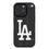 LA Dodgers Text Backdrop Bump Phone Case for Apple iPhone