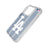 LA Dodgers Text Backdrop Clear Phone Case for Apple iPhone