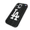 LA Dodgers Text Backdrop MagSafe Compatible Phone Case for Apple iPhone