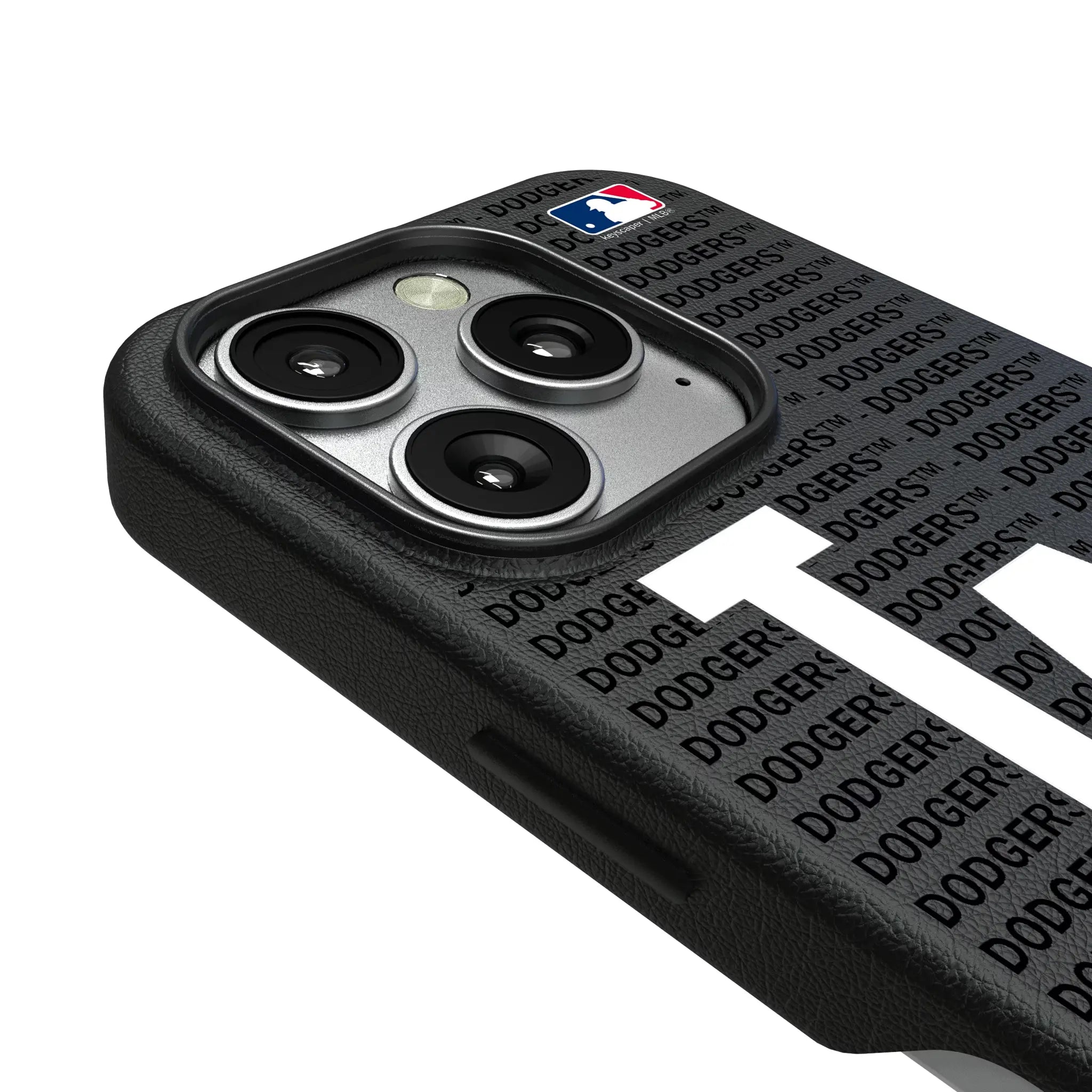 LA Dodgers Text Backdrop MagSafe Compatible Phone Case for Apple iPhone