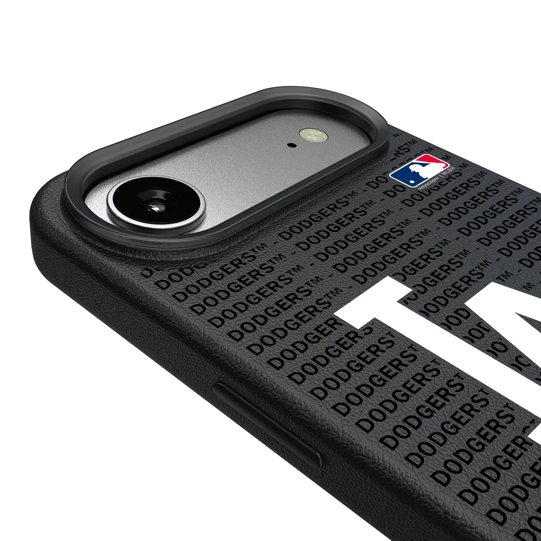 LA Dodgers Text Backdrop MagSafe Compatible Phone Case for Apple iPhone