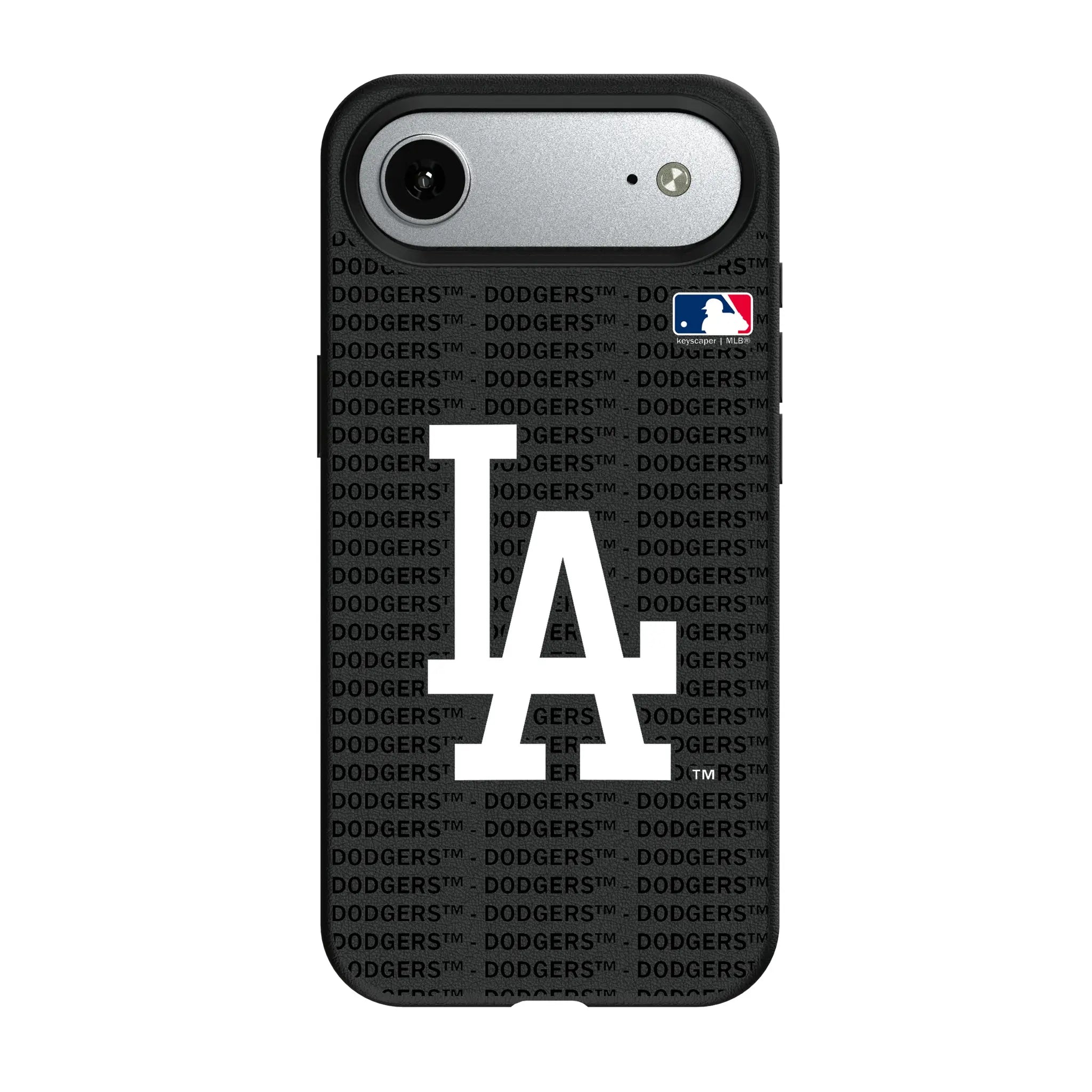 LA Dodgers Text Backdrop MagSafe Compatible Phone Case for Apple iPhone