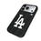 LA Dodgers Text Backdrop MagSafe Compatible Phone Case for Apple iPhone