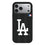 LA Dodgers Text Backdrop MagSafe Compatible Phone Case for Apple iPhone